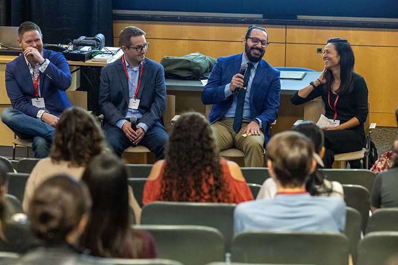 Nashaat Rasheed, M.Eng. 2014; Robby Bowles, Ph.D. 2010; Jason Long, Ph.D. 2008; Sharon Wong, Ph.D. 2008